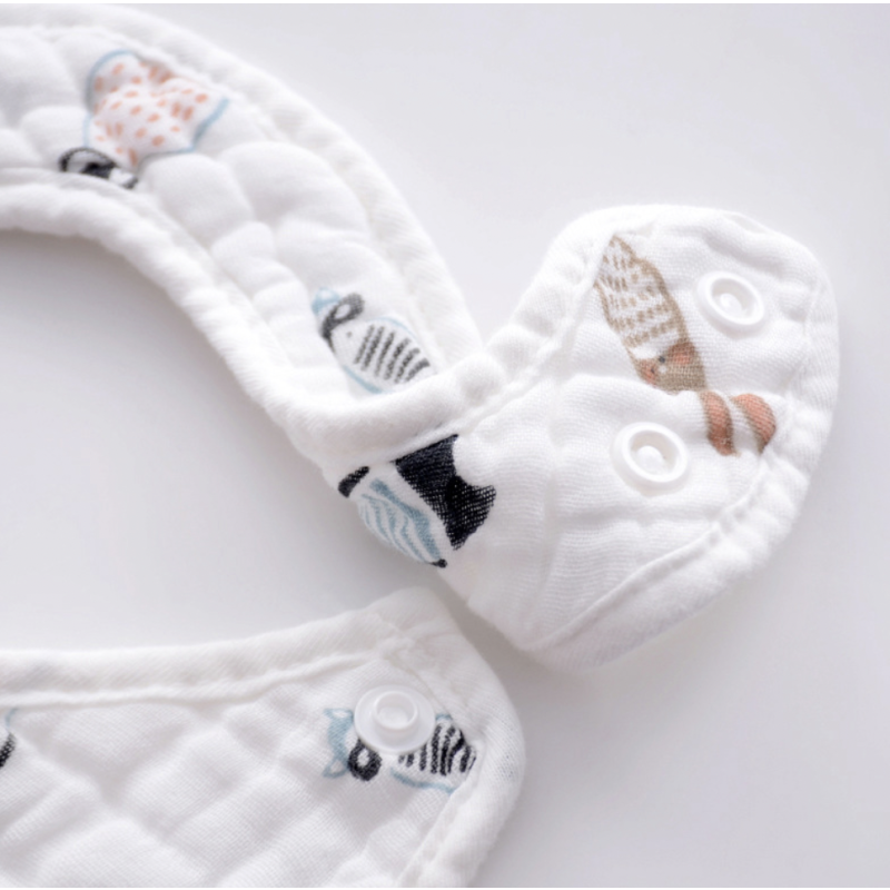 Infant Bib Factory - Unicorn Print Quick Dry