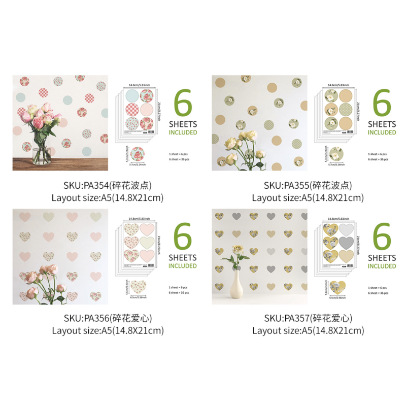 Wall Sticker Factory - Polka Dot Green