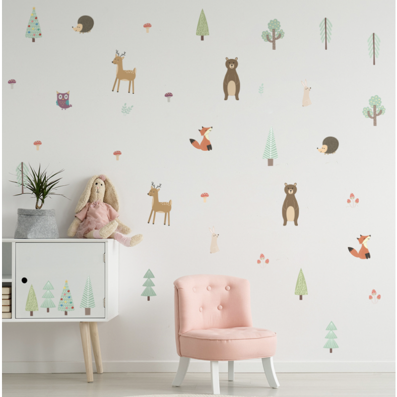 Animal Wall Sticker Manufacturer - Forest Theme