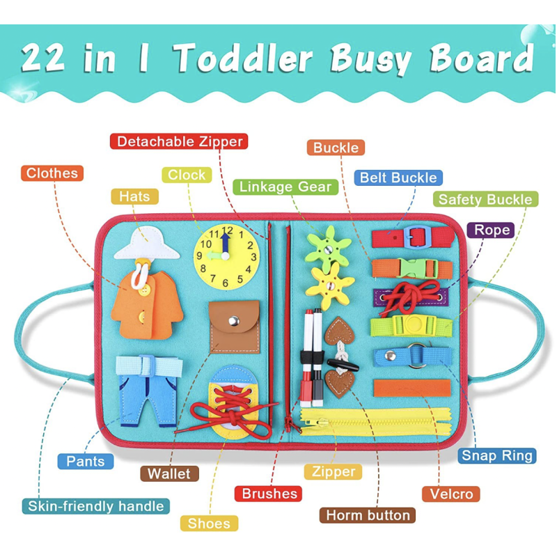 Sensory Board Factory - Montessori Travel