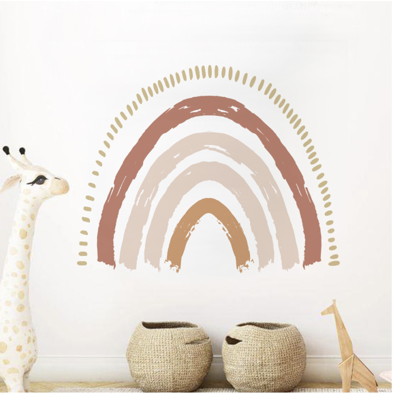 Wall Sticker Supplier - Color Rainbow Removable