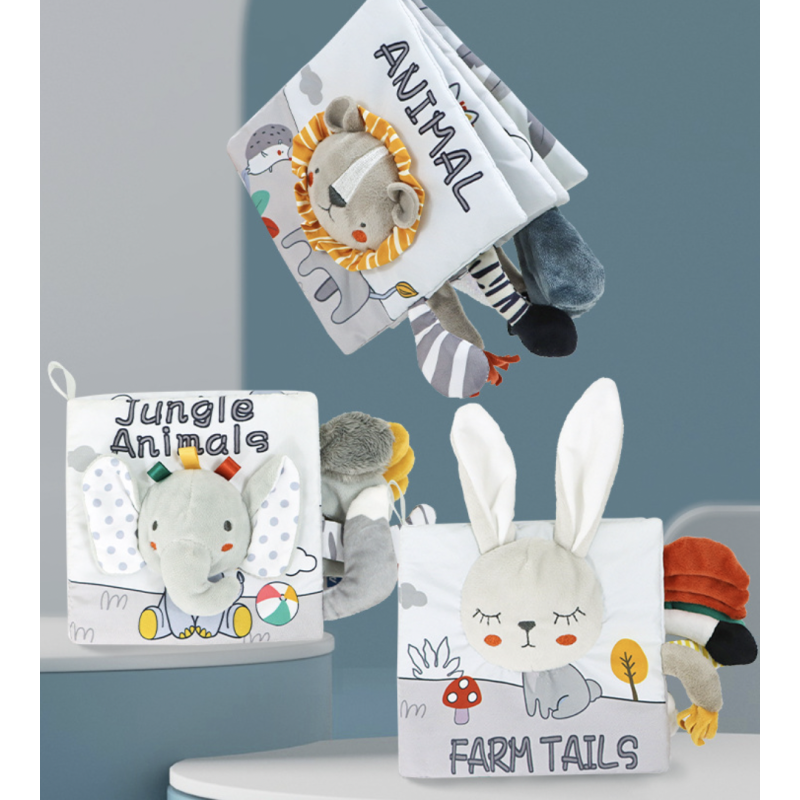 Baby Cloth Book Manufacturer - 3D Rattling