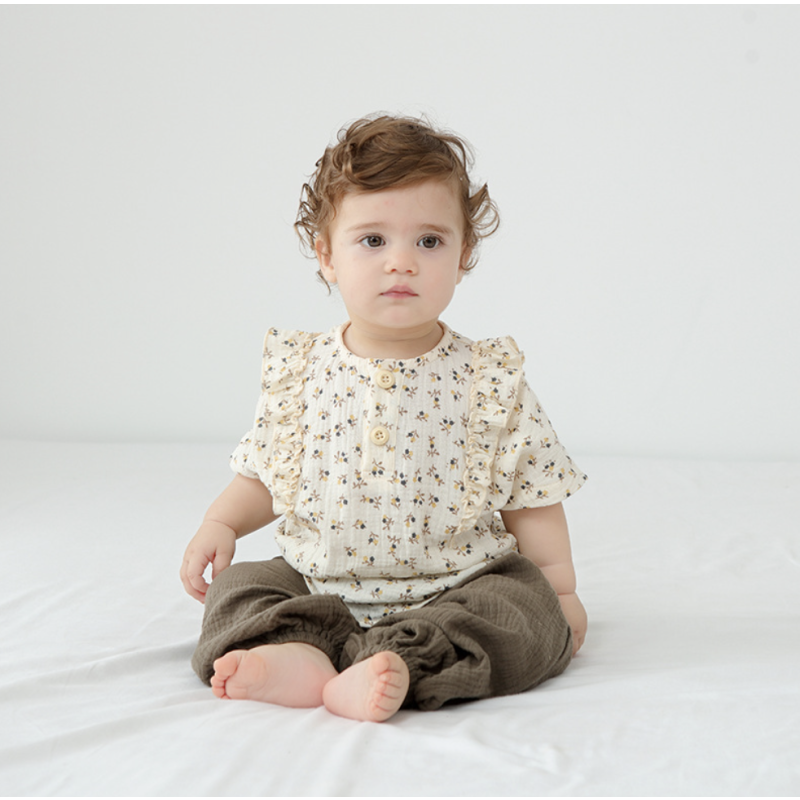 Summer Set Factory - 2pcs Ruffle Shirt