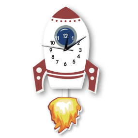 Children Clock Manufacturer - Rocket Themed