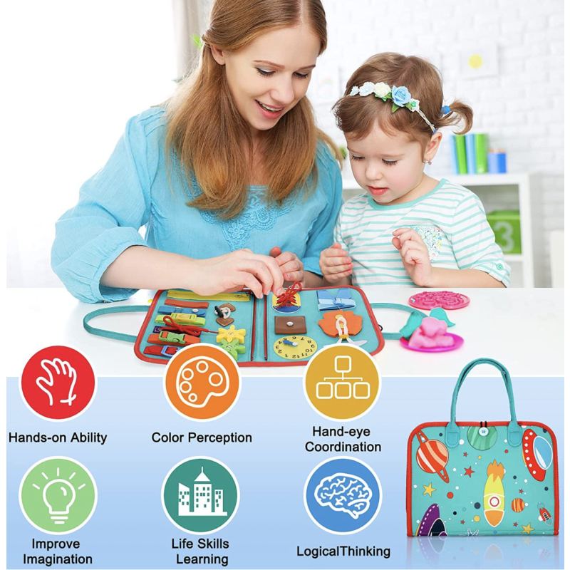 Sensory Board Factory - Montessori Travel