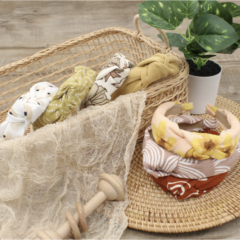 Hair Headbands Supplier - Bamboo Cotton Muslin