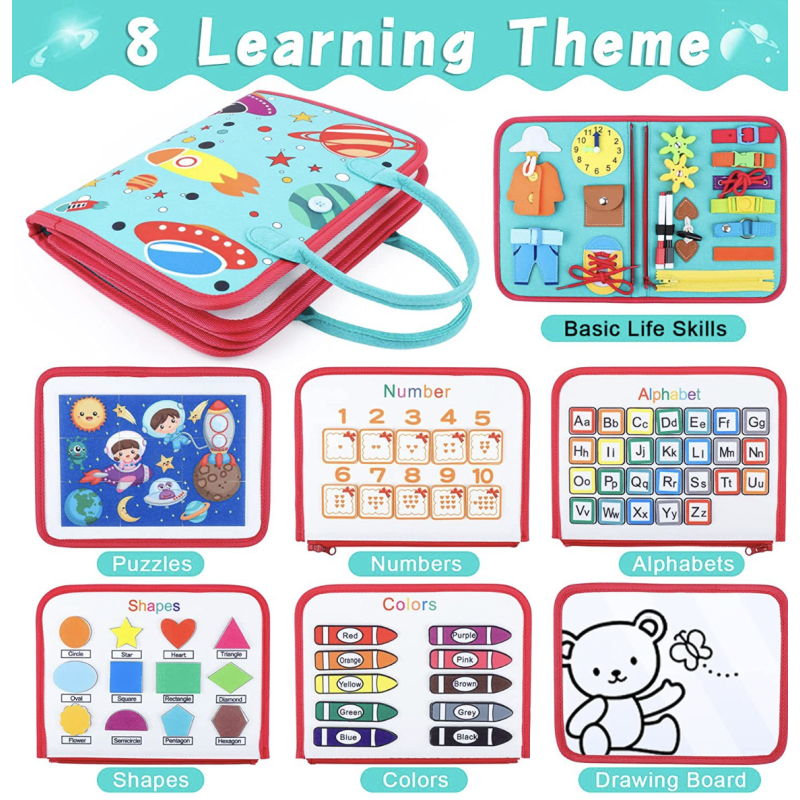 Sensory Board Factory - Montessori Travel