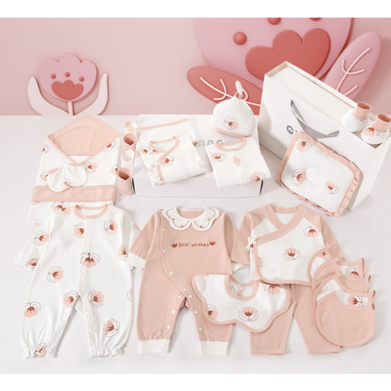 Newborn Set Supplier - 26 Pcs Floral