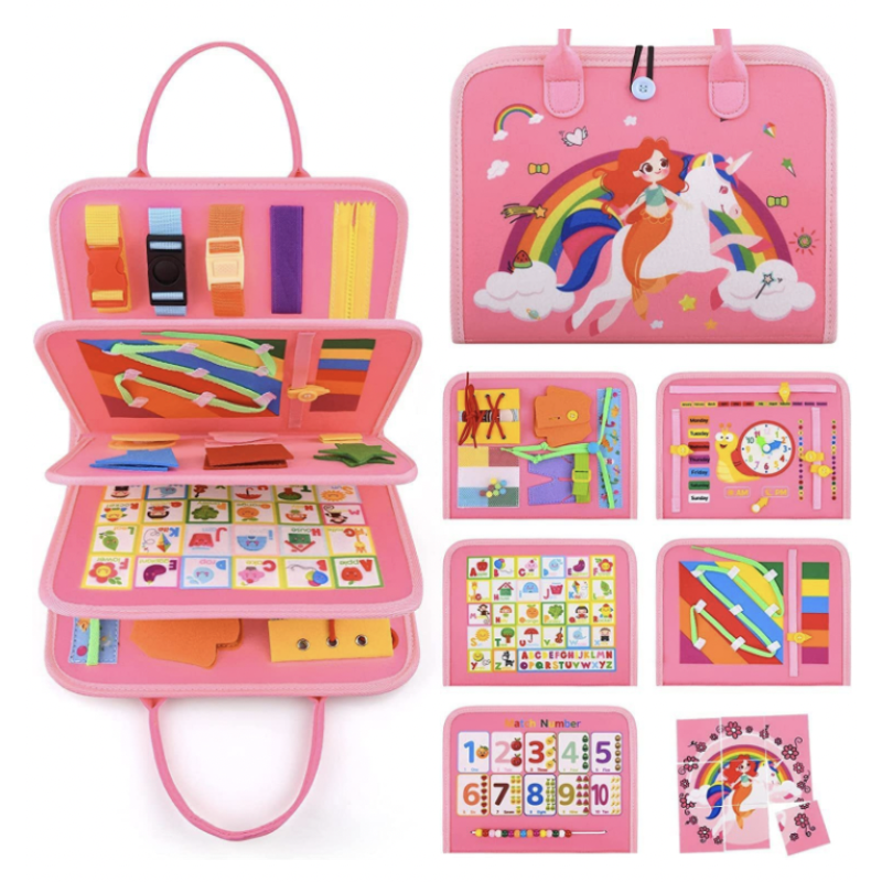 Busy Board Factory - Rainbow Ocean Theme