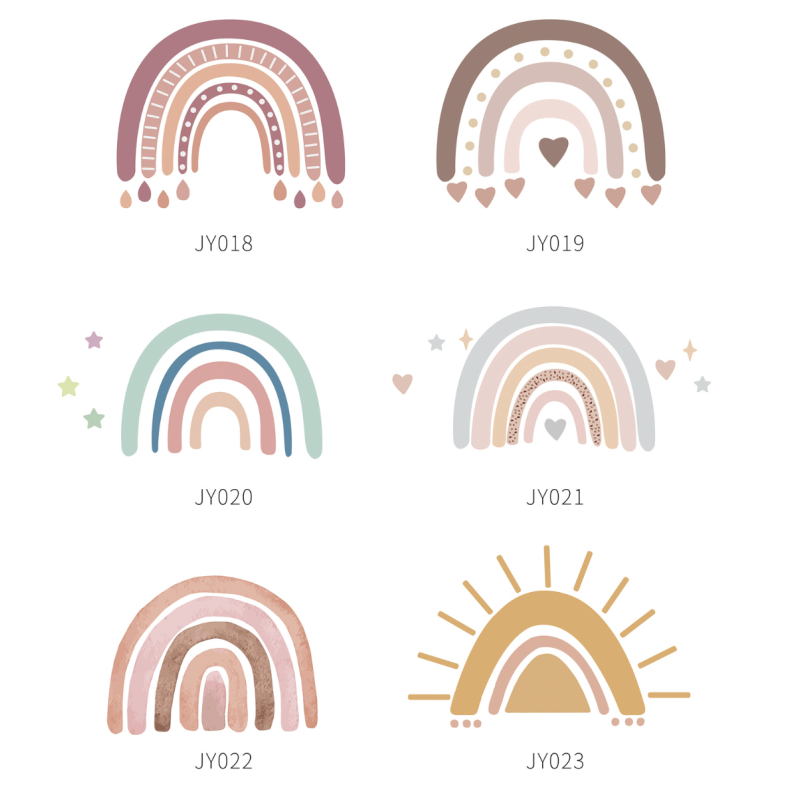 Wall Sticker Supplier - Color Rainbow Removable
