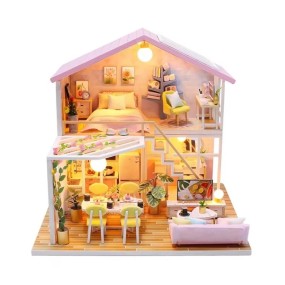 Wooden Dollhouse Factory - Coffee Time