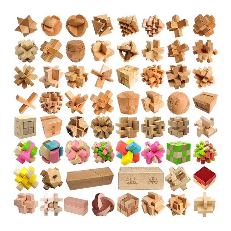 Wooden Puzzle Factory - Montessori Learning