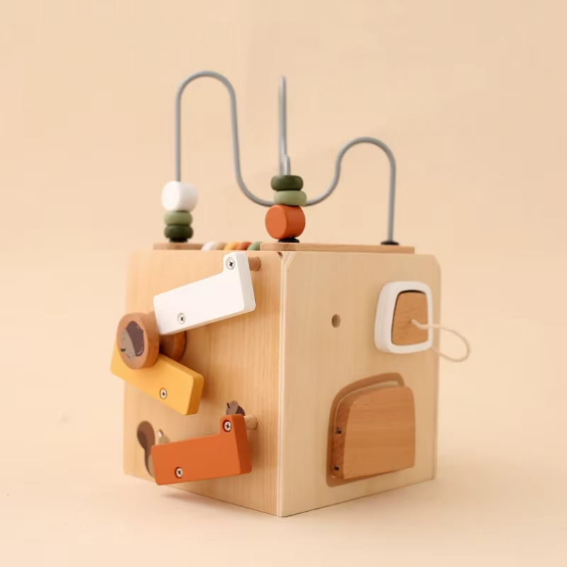 Wooden Rattle Supplier - Beech Teething