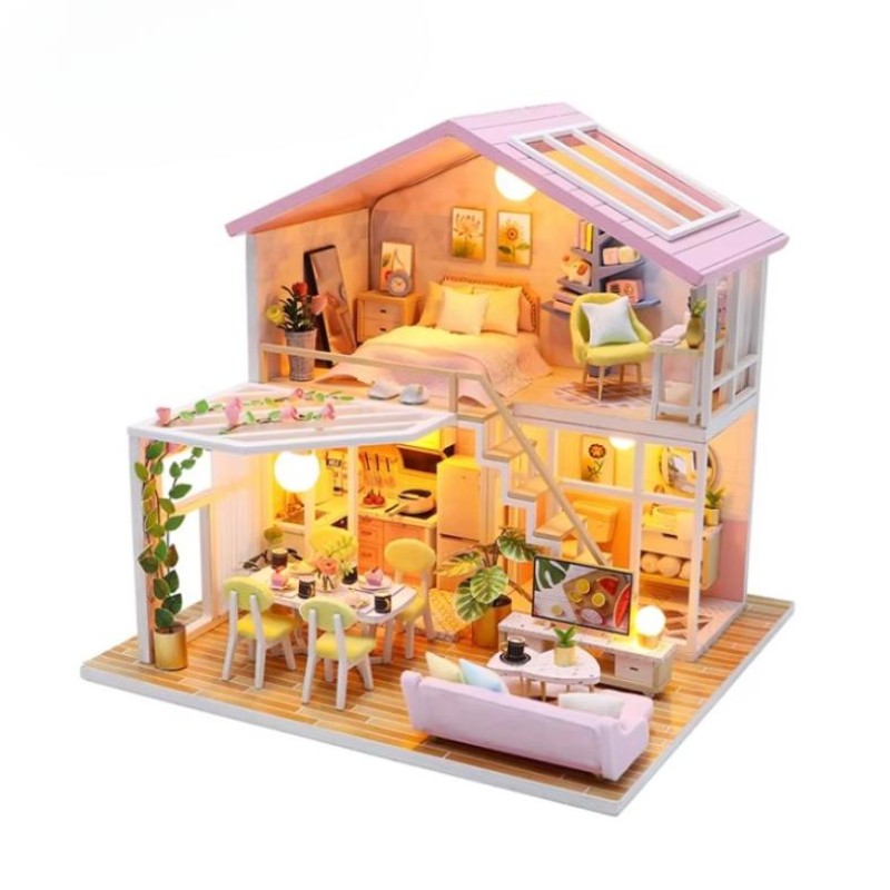 Wooden Dollhouse Factory - Coffee Time