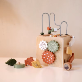 Wooden Rattle Supplier - Beech Teething