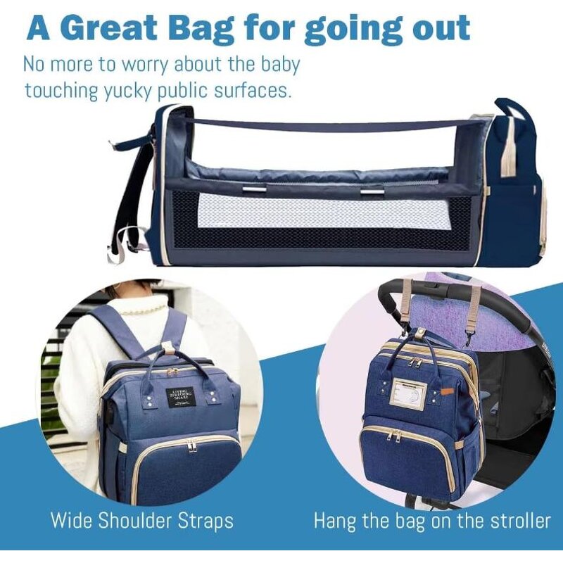 Diaper Bag Supplier - Foldable Travel Backpack