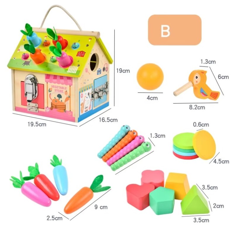 Shopping Cart Supplier - Wooden Baby