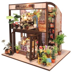 Pink Dollhouse Factory - Wooden Kit