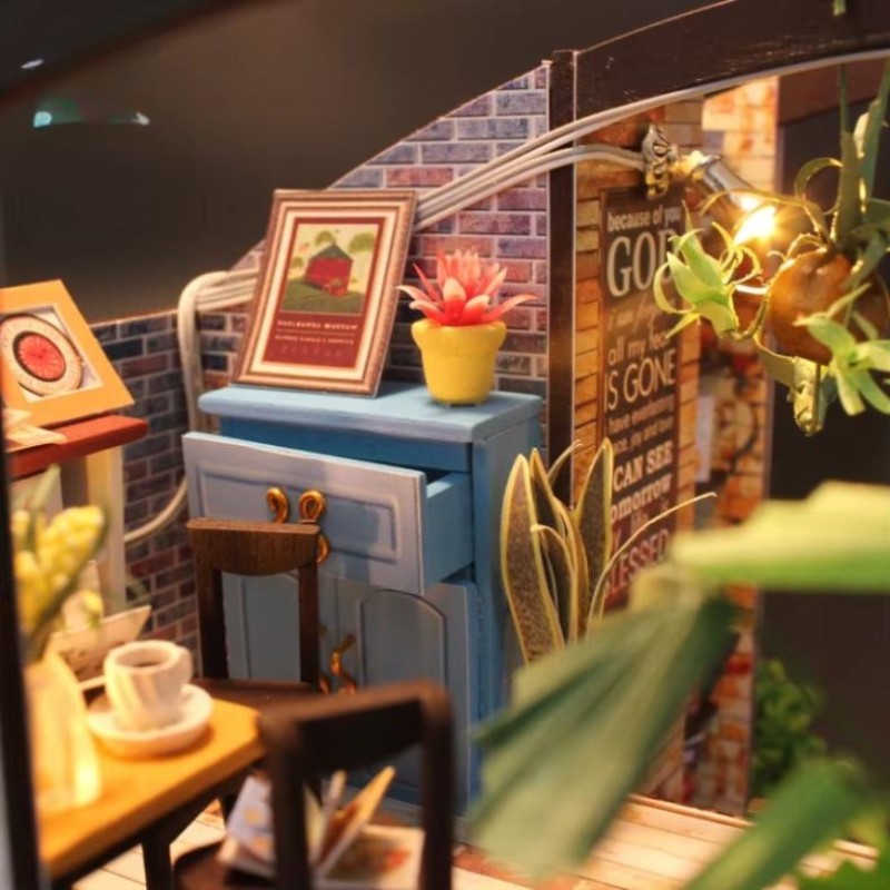 Pink Dollhouse Factory - Wooden Kit