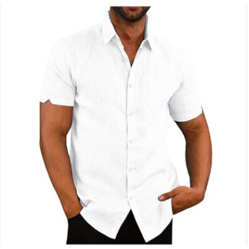 Linen Shirt Supplier - Summer Short Sleeve