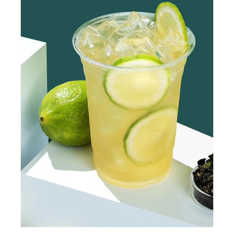 Ice Coffee Cup Supplier - PET PP with Straws