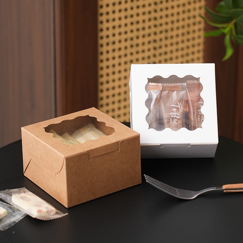 Snack Box Supplier - Kraft Clear Window