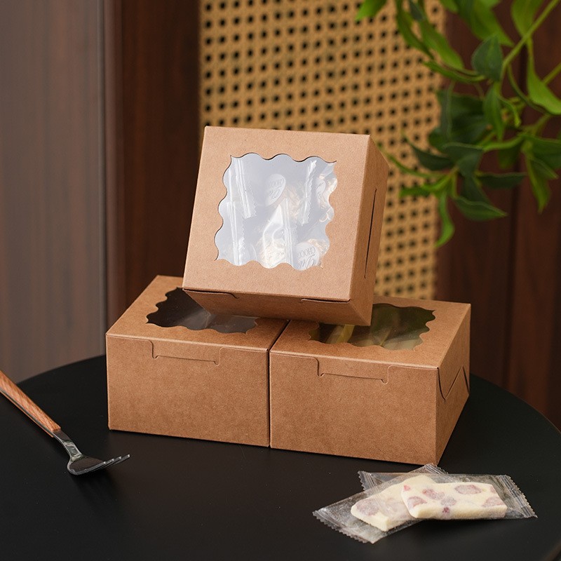 Snack Box Supplier - Kraft Clear Window