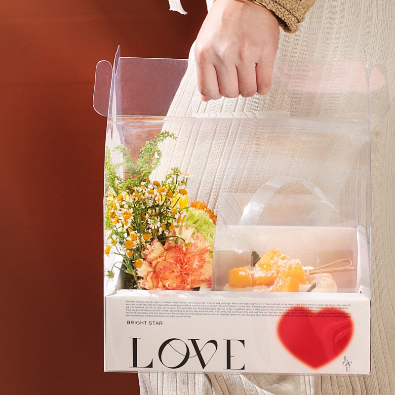 Cake Box Supplier - Clear Tall Transparent