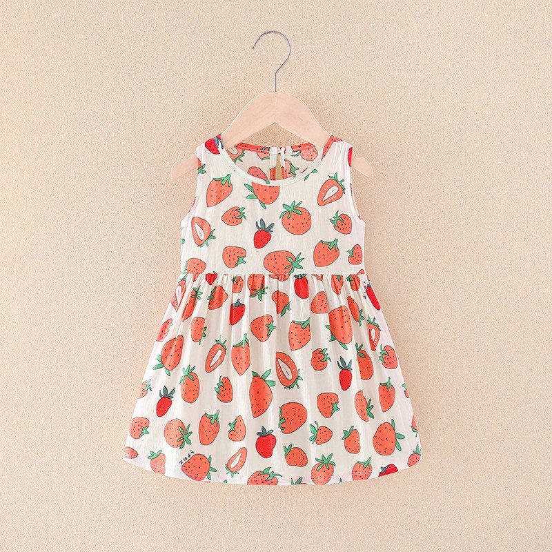 Girls Dress Supplier - Floral Print Summer