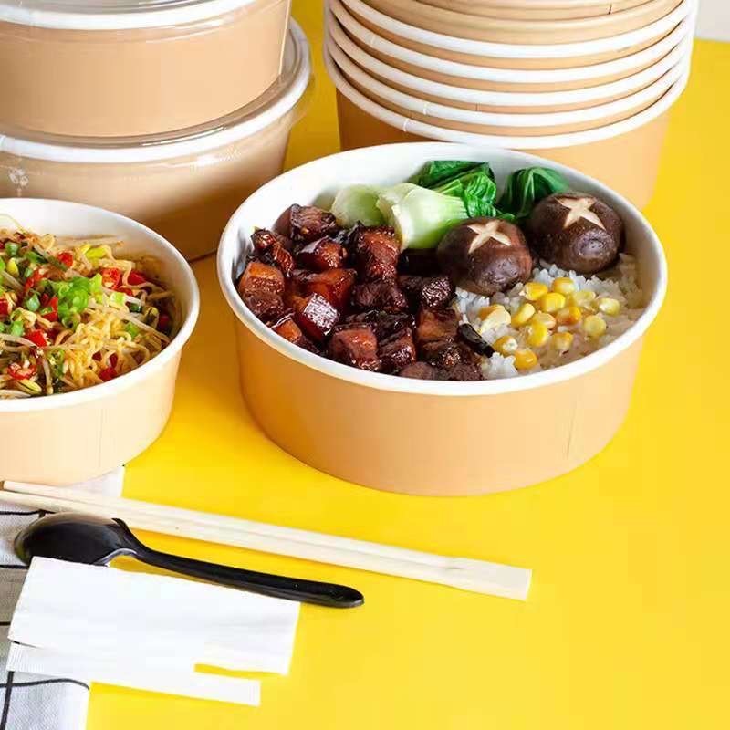 Lunch Box Manufacturer - Kraft White Paper