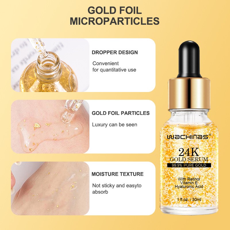 Gold Foil Essence Factory - OEM Custom Anti-aging Moisturizing