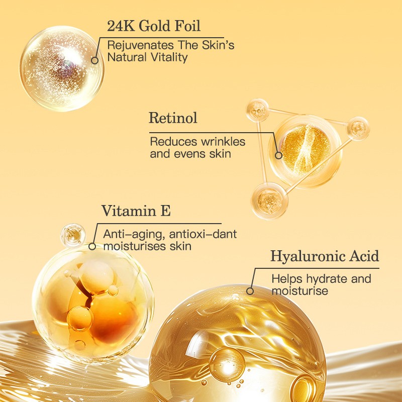 Gold Foil Essence Factory - OEM Custom Anti-aging Moisturizing