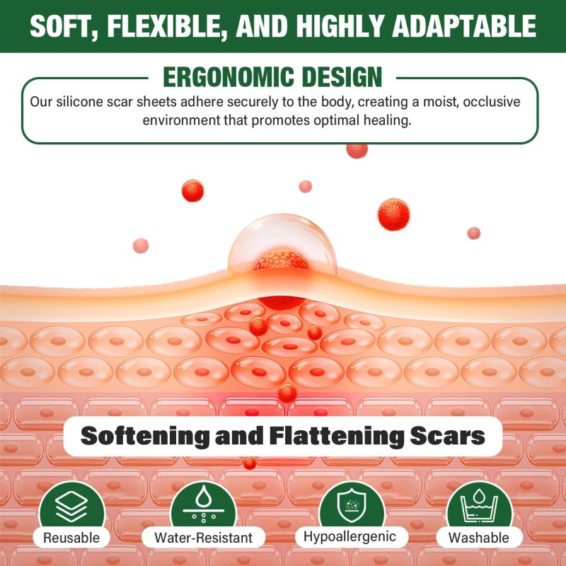 Silicone Scar Patch Factory - OEM ODM Lightening Self-Adhesive