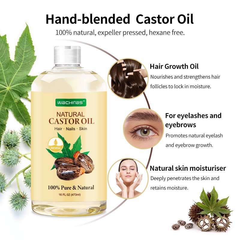 Castor Oil Manufacturer - OEM Custom Organic Hair Growth