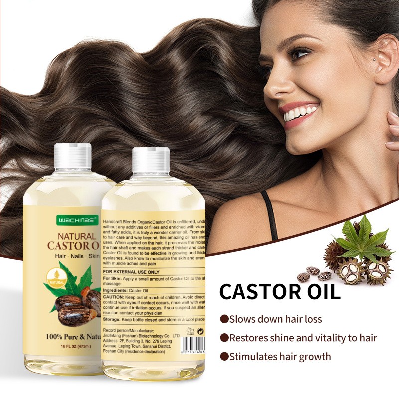 Castor Oil Manufacturer - OEM Custom Organic Hair Growth