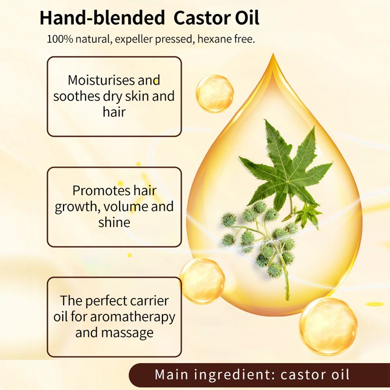 Castor Oil Manufacturer - OEM Custom Organic Hair Growth