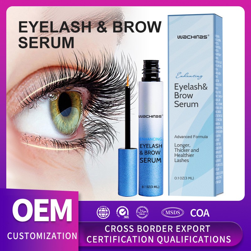 Eyebrow Growth Solution Manufacturer - OEM Custom Organic Eyelash Care