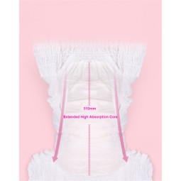 Sanitary Napkins Manufacturer - Night Use 3D Leak Prevention Printed