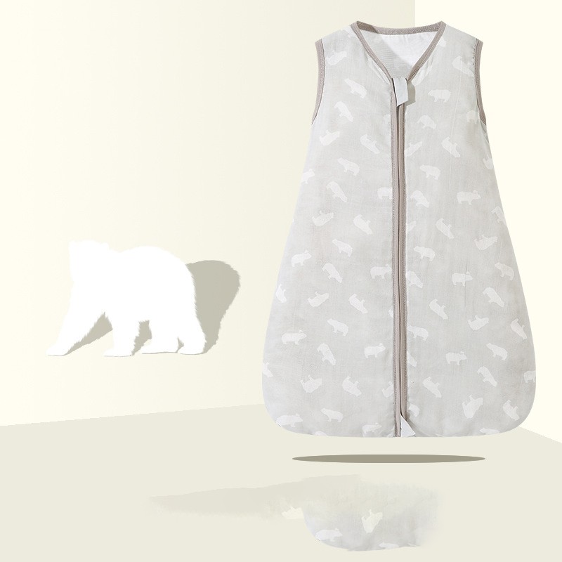 Sleeping Bag Supplier - Fashion Print Sleeveless Solid Color