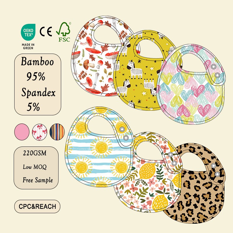 Baby Bibs Factory - OEM Service Printed Bandana Adjustable