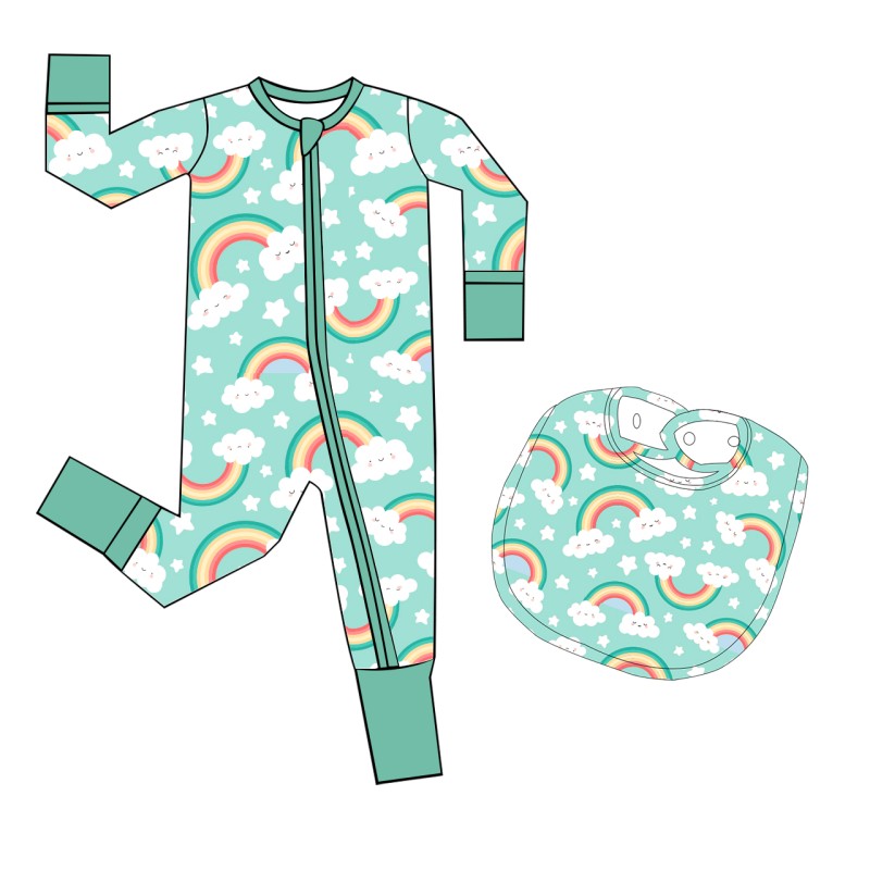 Baby Pajamas Factory - Bamboo Crawling Clothing Long Sleeved