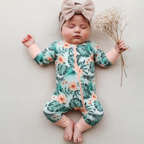 Baby Clothes Manufacturer - Organic Bamboo Pajamas Rompers