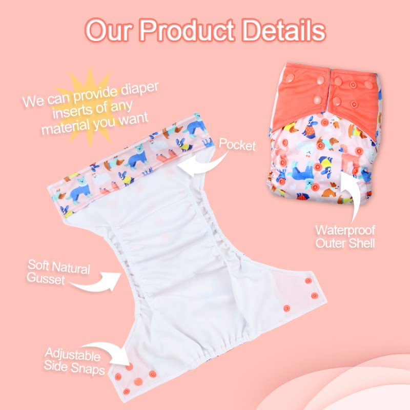 Cloth Diapers Manufacturer - Wholesale Reusable Washable Insert