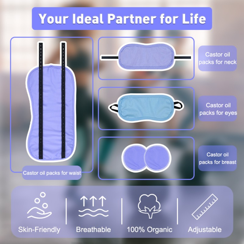 Castor Oil Wrap Manufacturer - DIY Easy Pack for Fertility