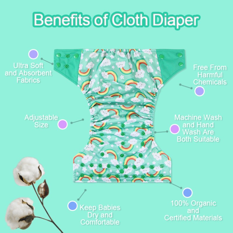 Cloth Diaper Manufacturer - Fitted Pull up Bamboo Washable