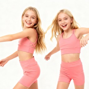 Baby Girls Sets Factory - High Quality Summer Two Piece Soft