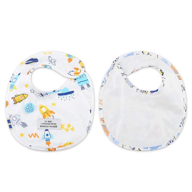 Baby Bibs Supplier - 95% Bamboo Waterproof Drool Pad