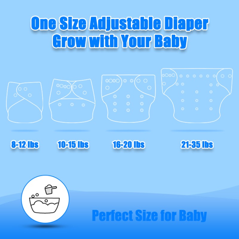 AI2 Cloth Diapers Supplier - BSCI Newborn Color Jersey Luxury