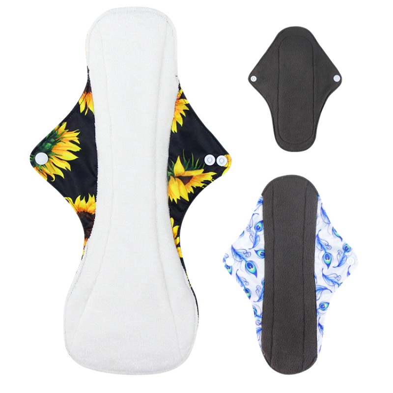 Bamboo Charcoal Pads Supplier - Breathable Reusable Washable Microfiber