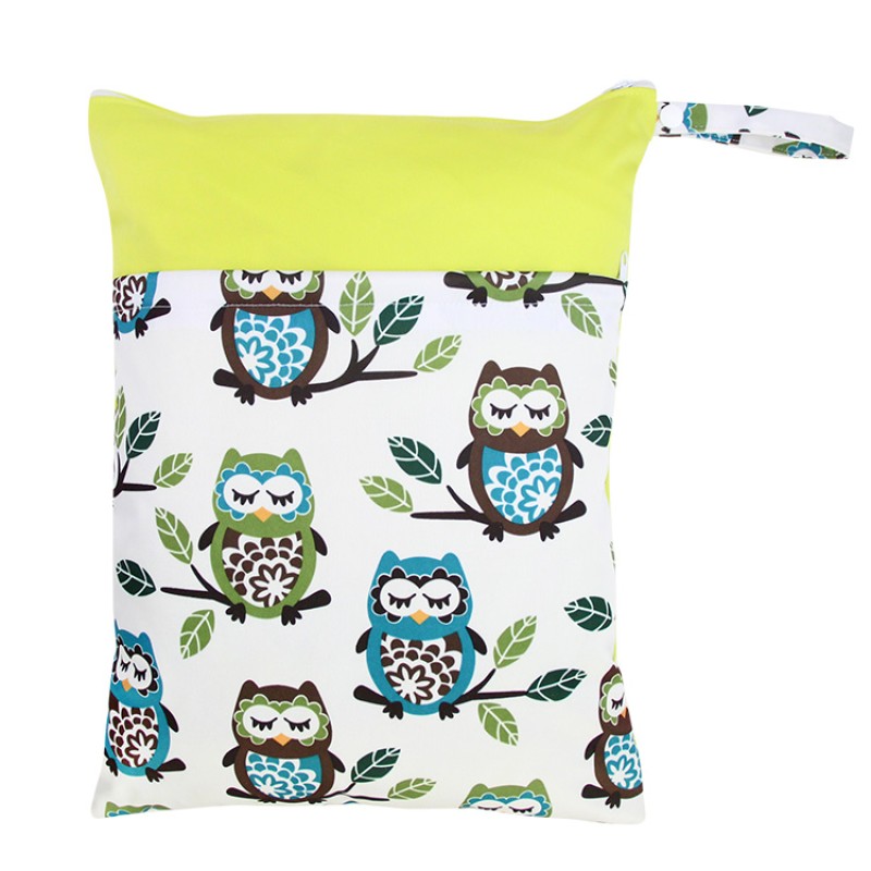 Nappy Bag Supplier - Flamingo With Handle Washable Cloth